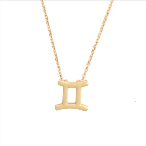 Gemini Zodiac Star Sign Necklace ♊️ - Picture 2 of 2